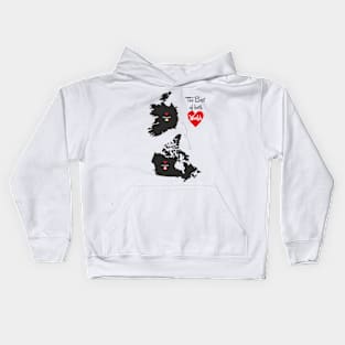 The Best of both Worlds - Ireland - Canada Kids Hoodie